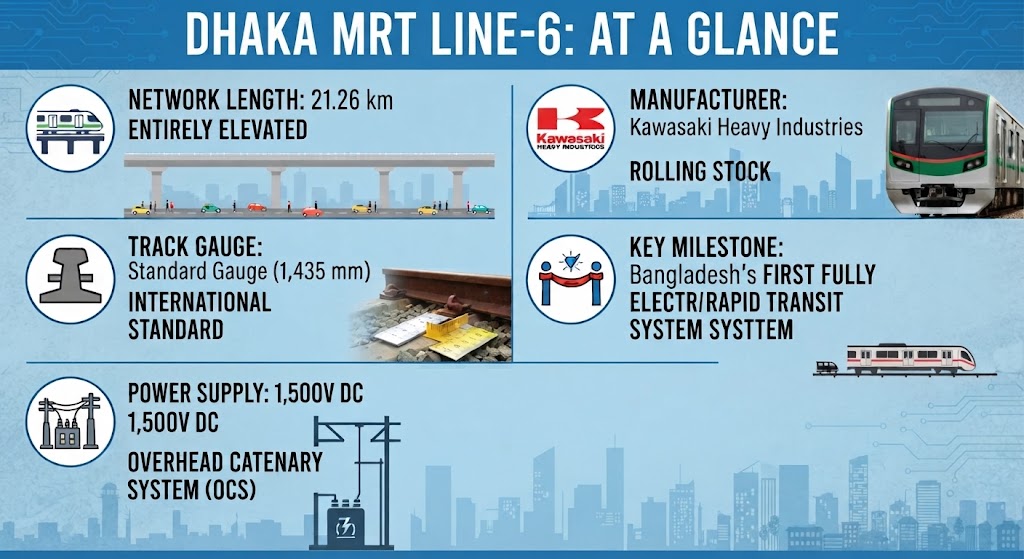 Dhaka MRT at a Glance