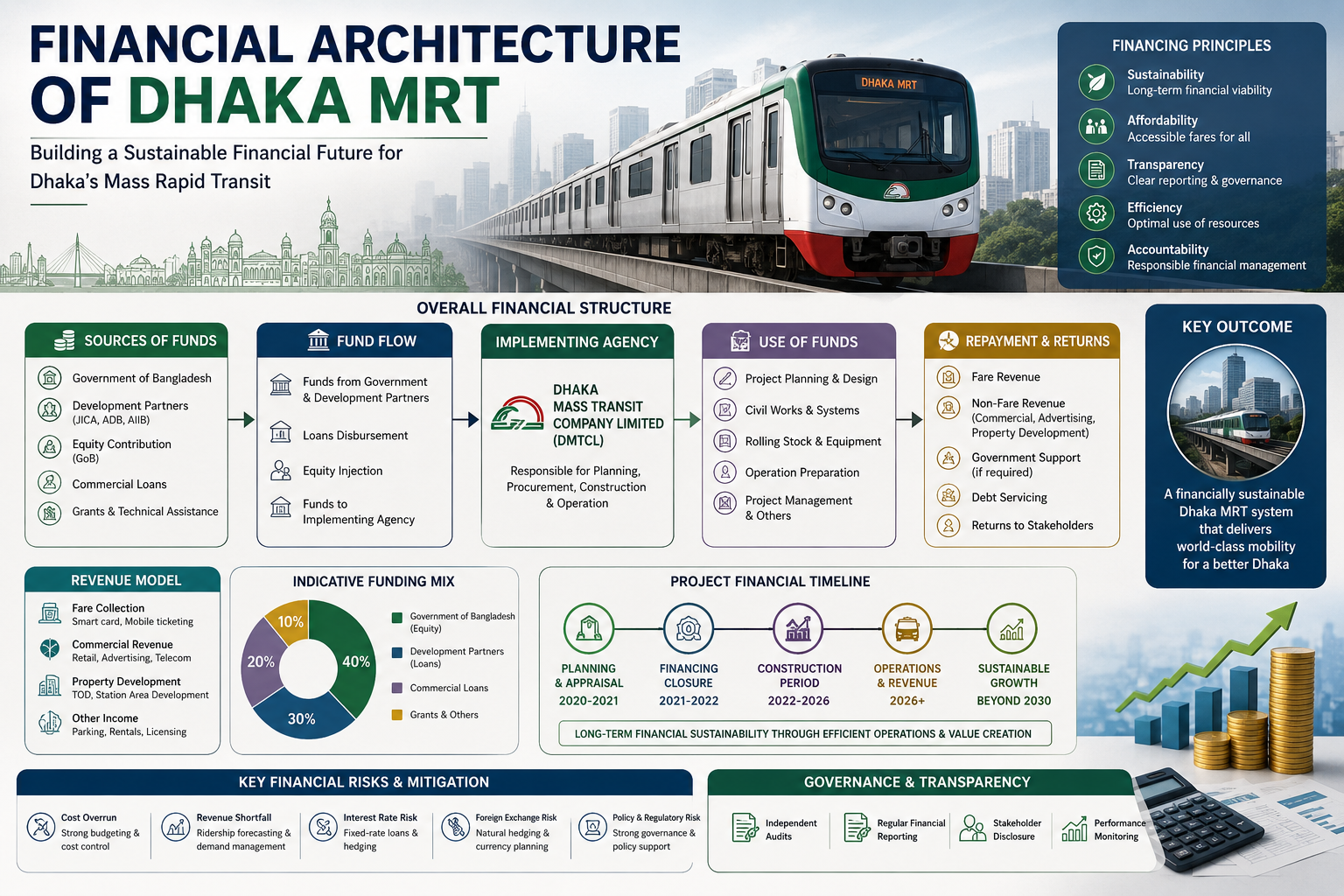 Financial Architecture of Dhaka MRT