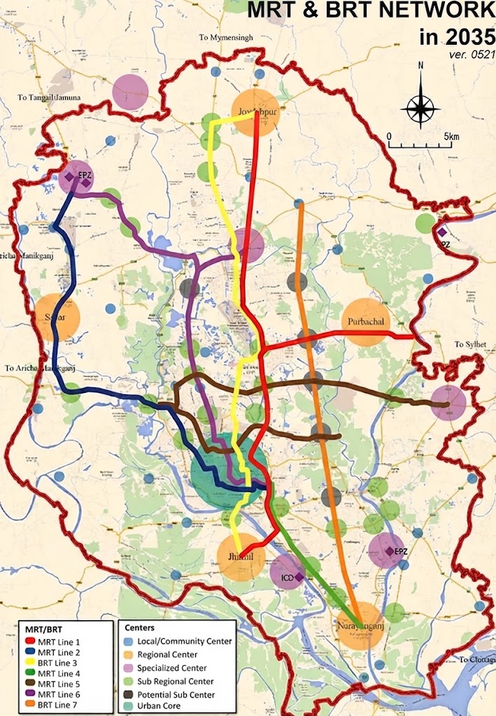 Strategic Transport Plan mapping