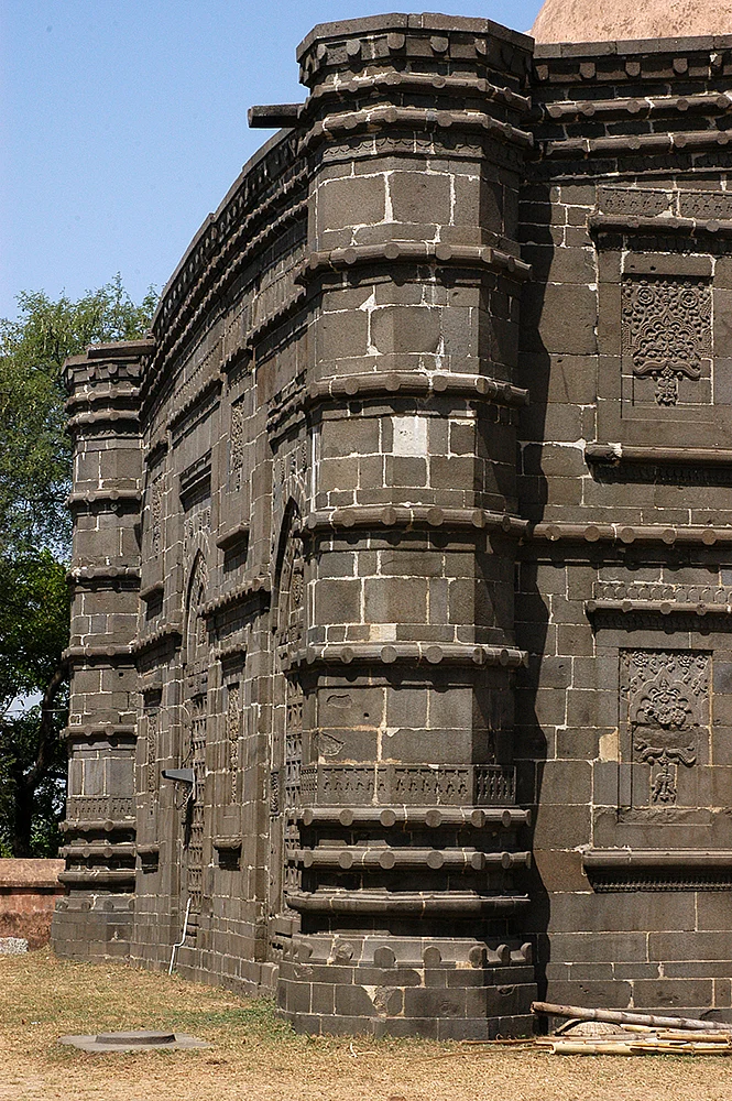 Carved pillar of the mosque