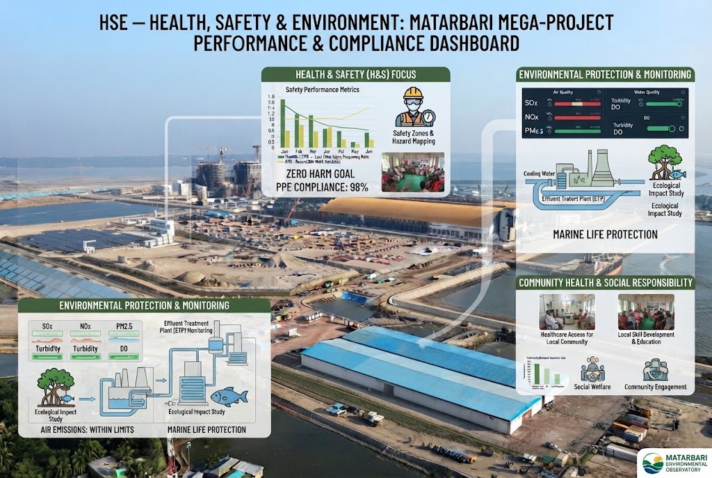 HSE Dashboard of Matarbari Mega Project