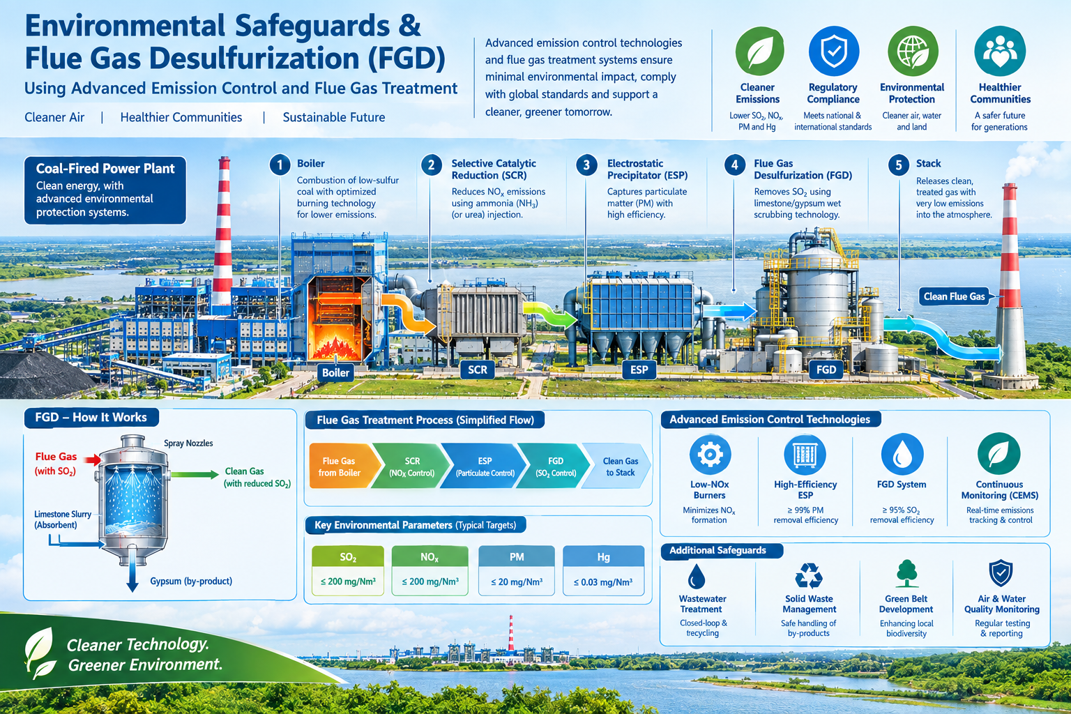 Environmental Safeguards & Flue Gas Desulfurization