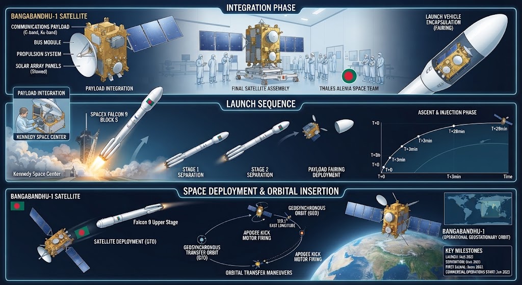 Bangabandhu-1 satellite and its space systems
